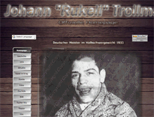 Tablet Screenshot of johann-trollmann.de